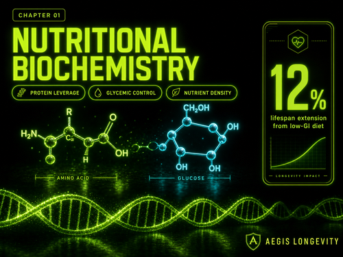 Chapter 1: Nutritional Biochemistry — Protein Leverage, Glycemic Control & Nutrient Density