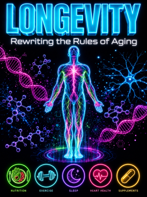 LONGEVITY eBook Cover - Rewriting the Rules of Aging